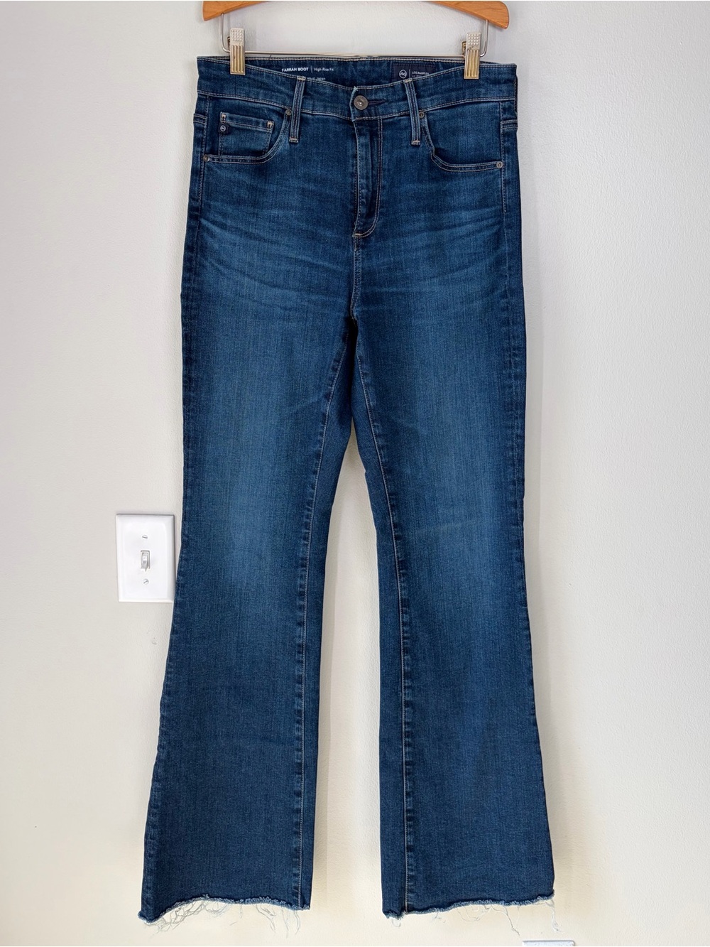 AG Adriano Goldschmied Farrah Boot Cut High Rise Jeans 28x32